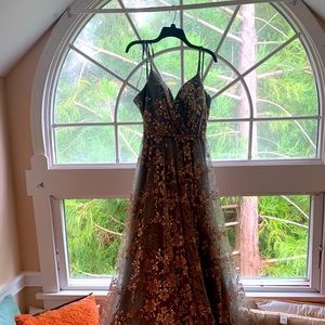 Collette designed formal full length gown